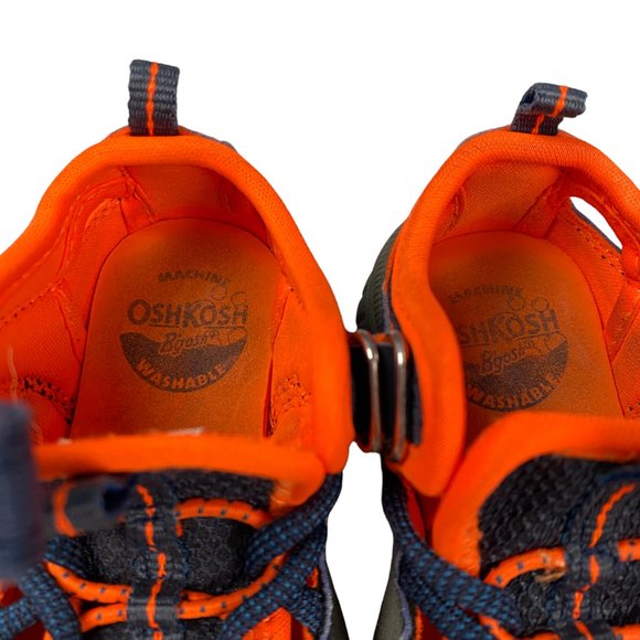 OshKosh B’gosh Pumba2-B Blue & Orange Bump Toe Sandals - Picture 10 of 15